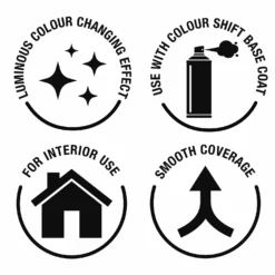 Rust-Oleum Colour Shift Spray Paint Purple Eclipse - 150ml -Cheap Deco Casa Store 14606464 1175053511565180